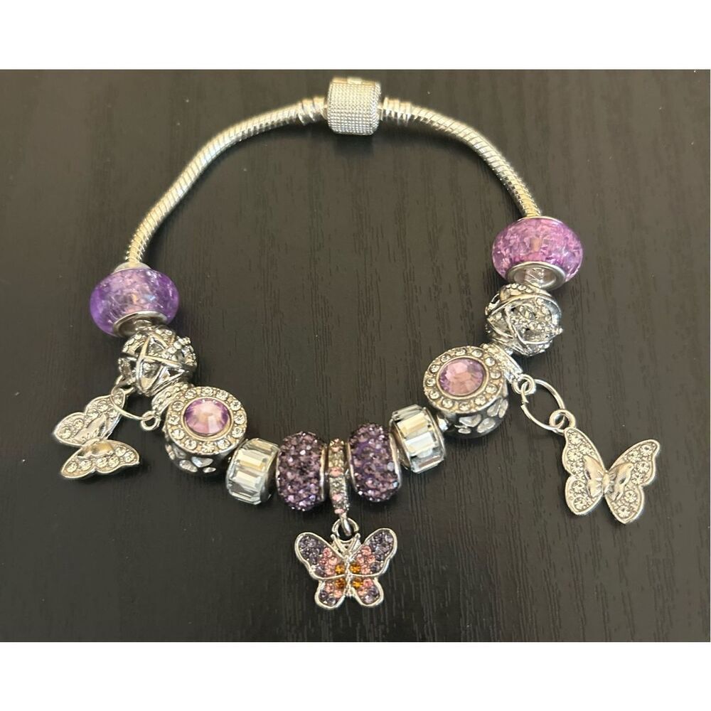 Butterfly Charm Bracelet